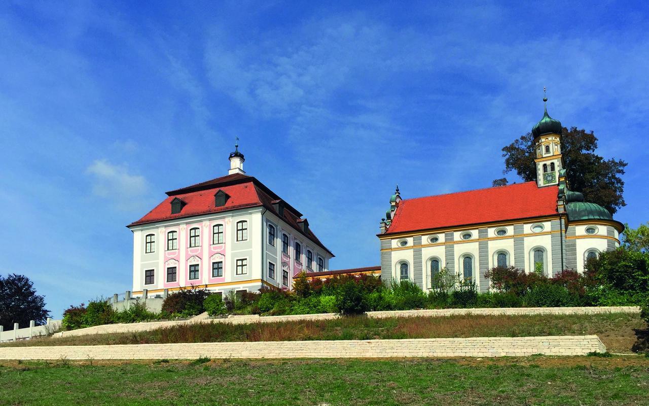 Hotel Schloss Leitheim Exterior foto